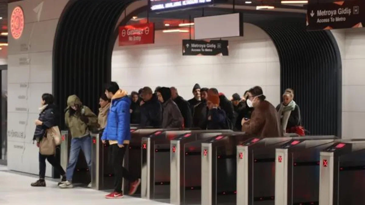 İstanbul metrosunda geçici düzenleme… Seferler aktarmalı yapılacak