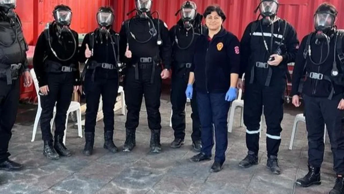 Tuzla Kent Konseyi’ne gönüllü itfaiyecilik eğitimi