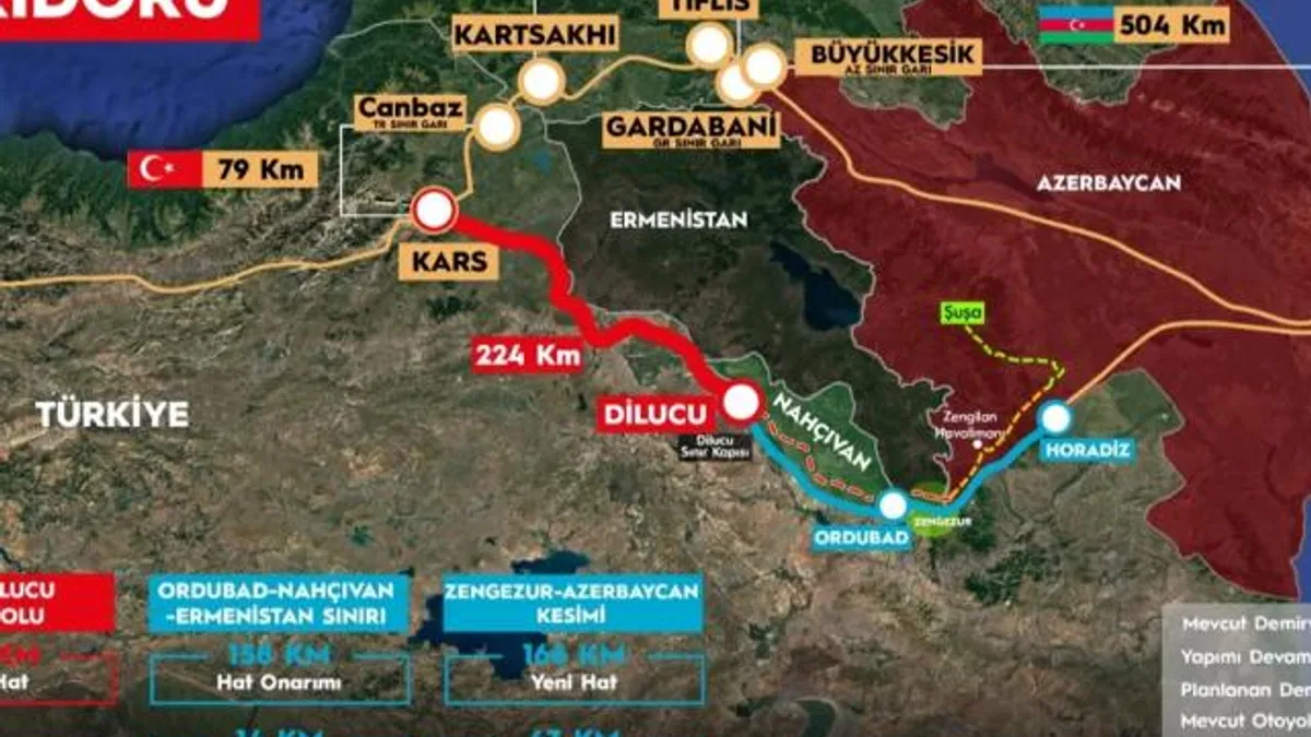 Zengezur Koridoru’nda tarihi adım