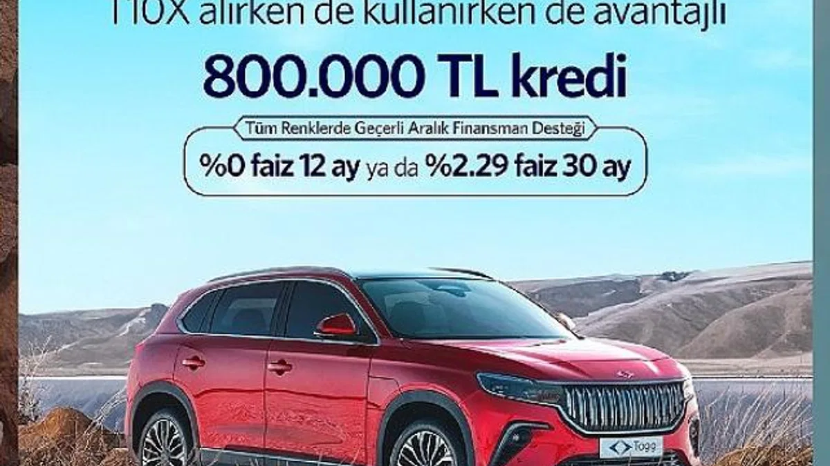 T10X’te yılın son kampanyası: 800 bin TL’ye sıfır faiz