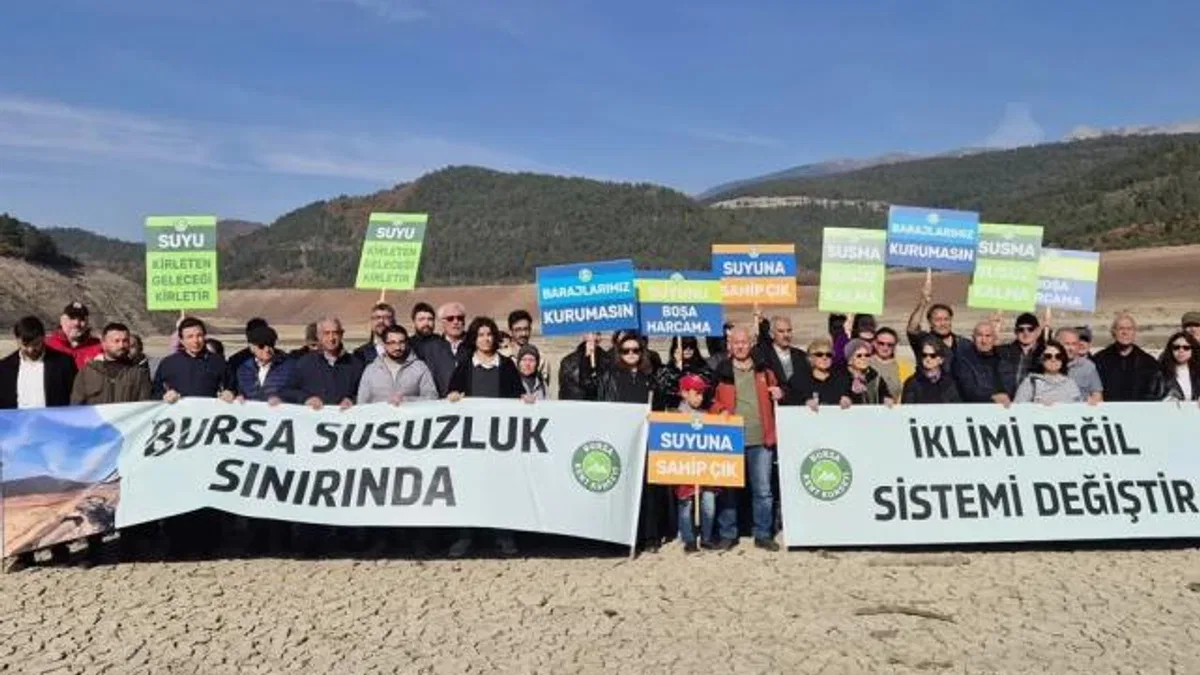 Bursa Kent Konseyi açıklama yaptı… Bursa susuzluk sınırında!
