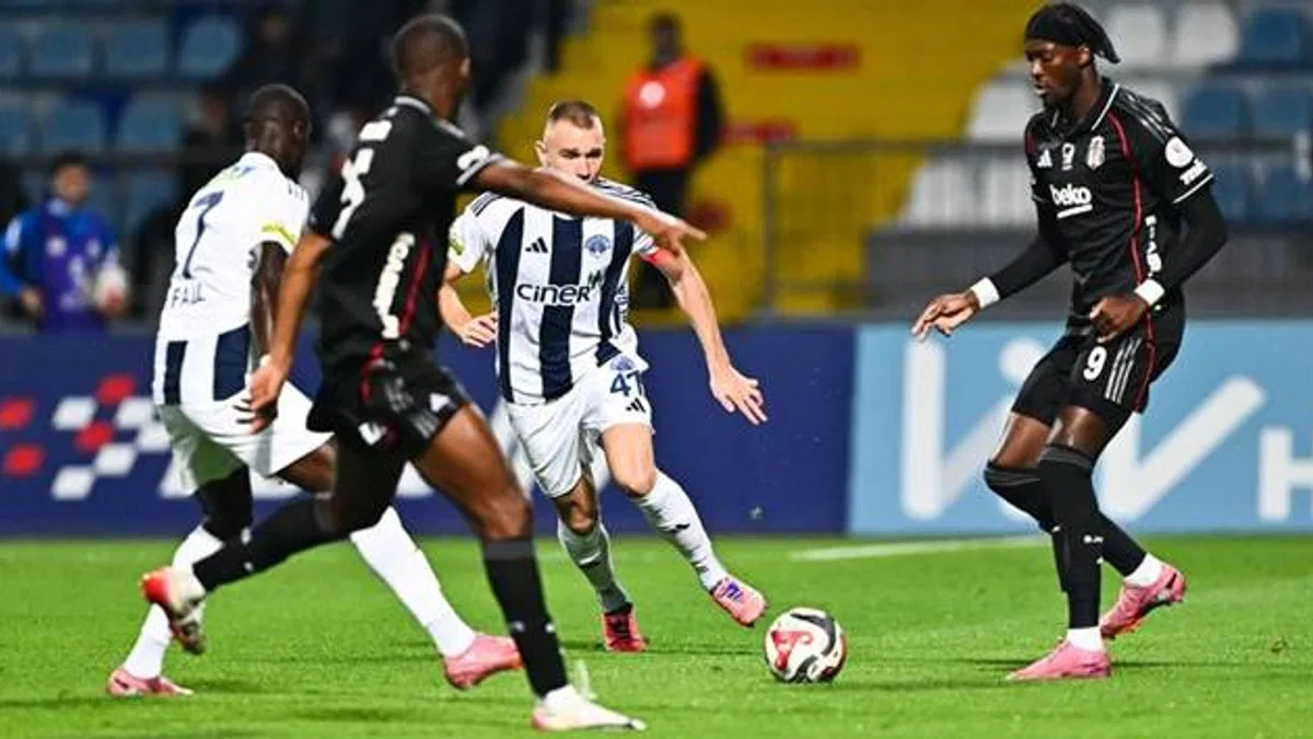 Kasımpaşa 1-1 Beşiktaş (Maç Sonucu)