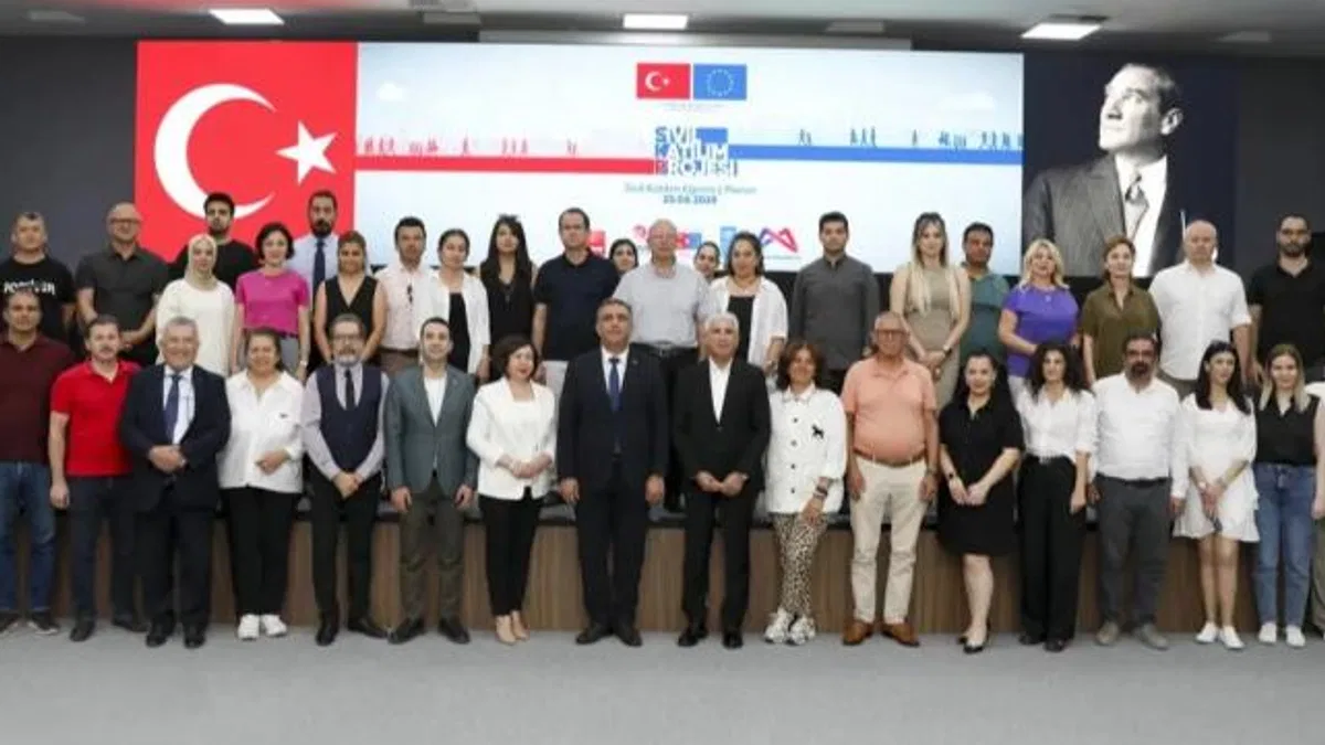 Mersin sivil katılımda öncü kentlerden biri oluyor