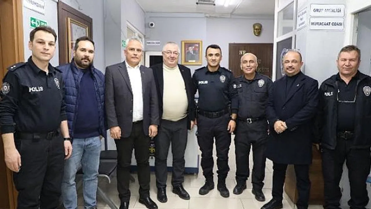 Başkan Ertaş yeni yılı vatandaşlarla birlikte karşıladı