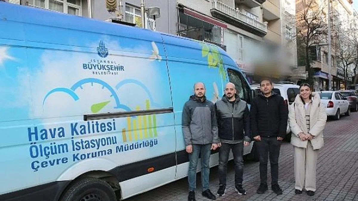 Bayrampaşa’nın hava kalitesi ölçülüyor