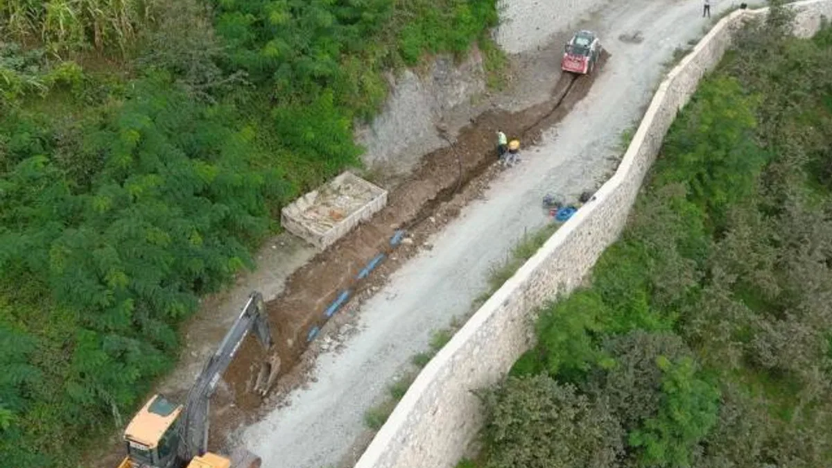 2 mahallede içme suyu sorunu tarih oldu