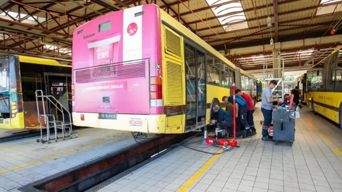 BURULAŞ’tan milyonlarca liralık tasarruf sağlayan hamle