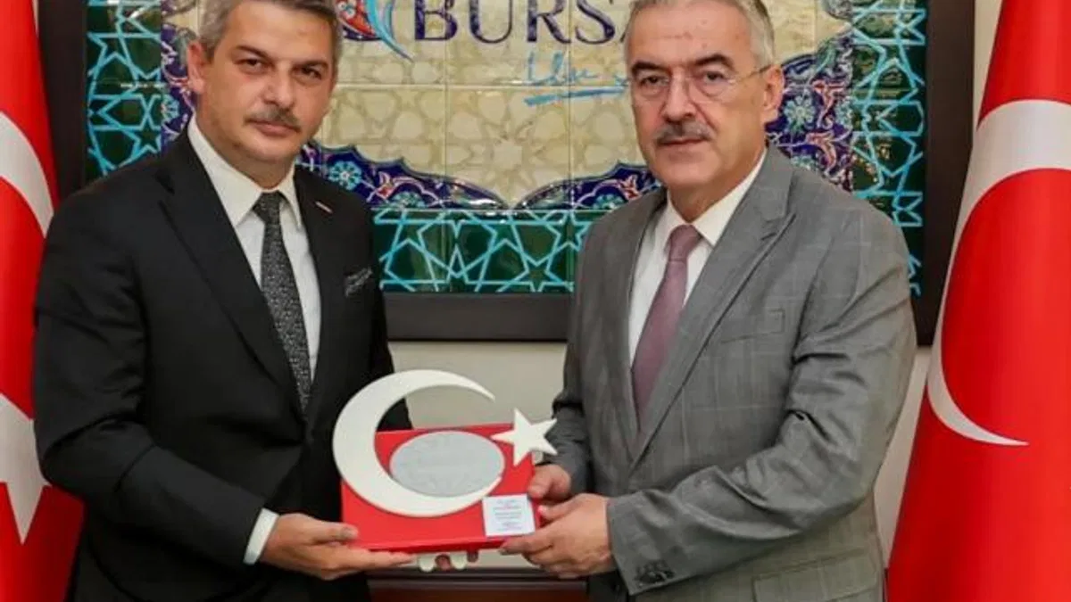 GESİAD’dan Bursa Valisi Ayyıldız’a 34. yıl ziyareti