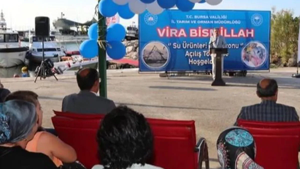 Bursa’da balıkçılar ‘Vira Bismilllah’ dedi