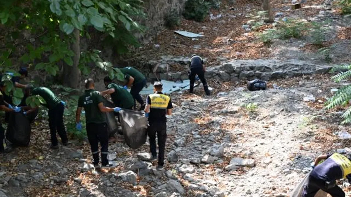 Manisa Çaybaşı’nda rutin temizlik