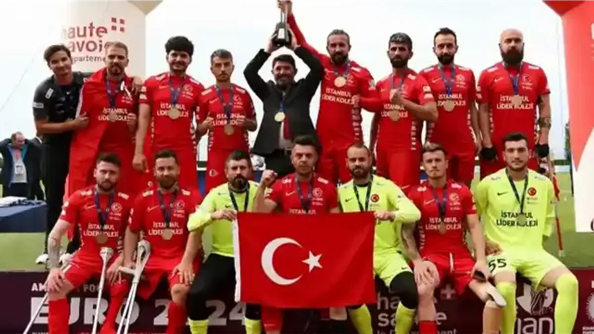 Ampute Futbol Millî Takımı’na ‘Lider’ sponsor