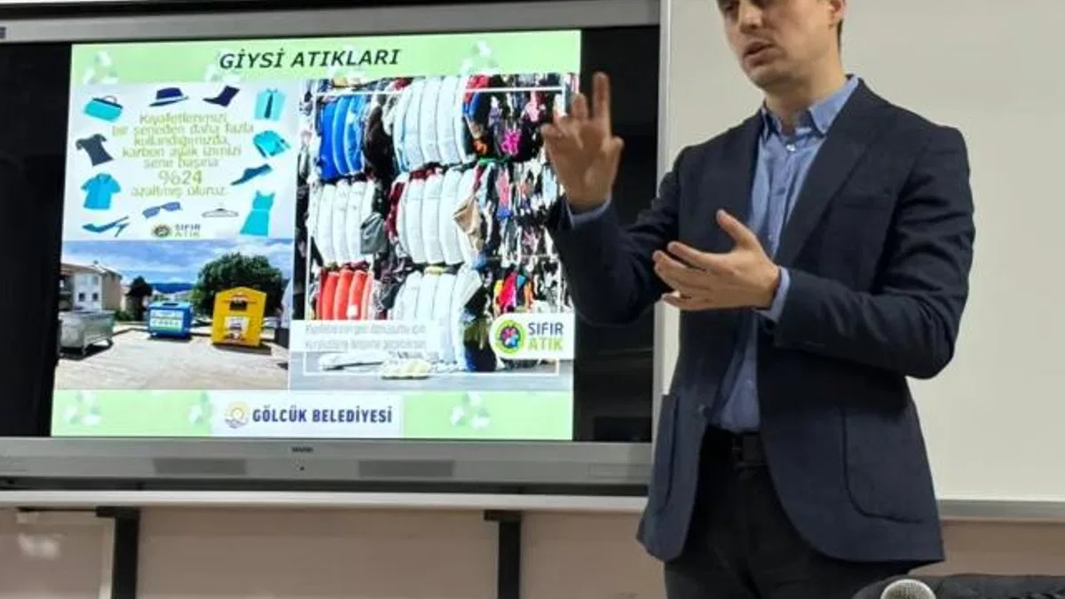Gölcük’te gençlere sıfır atık bilinci aşılanıyor
