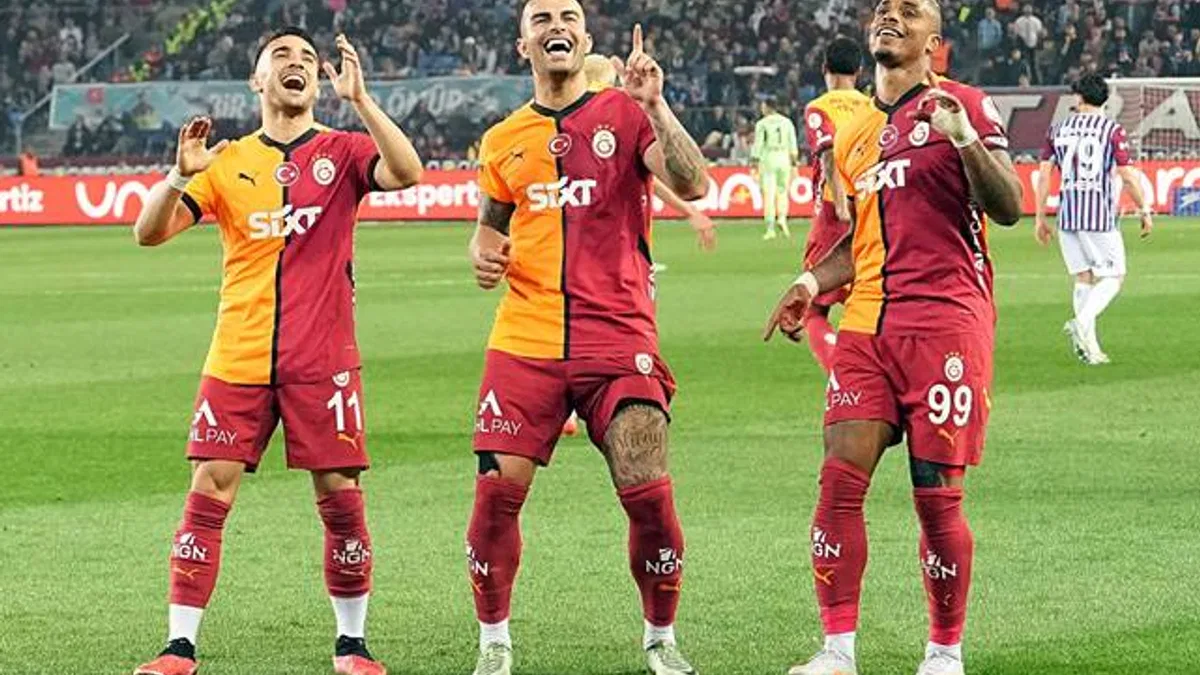 Trabzonspor 0-2 Galatasaray (Maç Sonucu) Cimbom fırtınaya takılmadı!