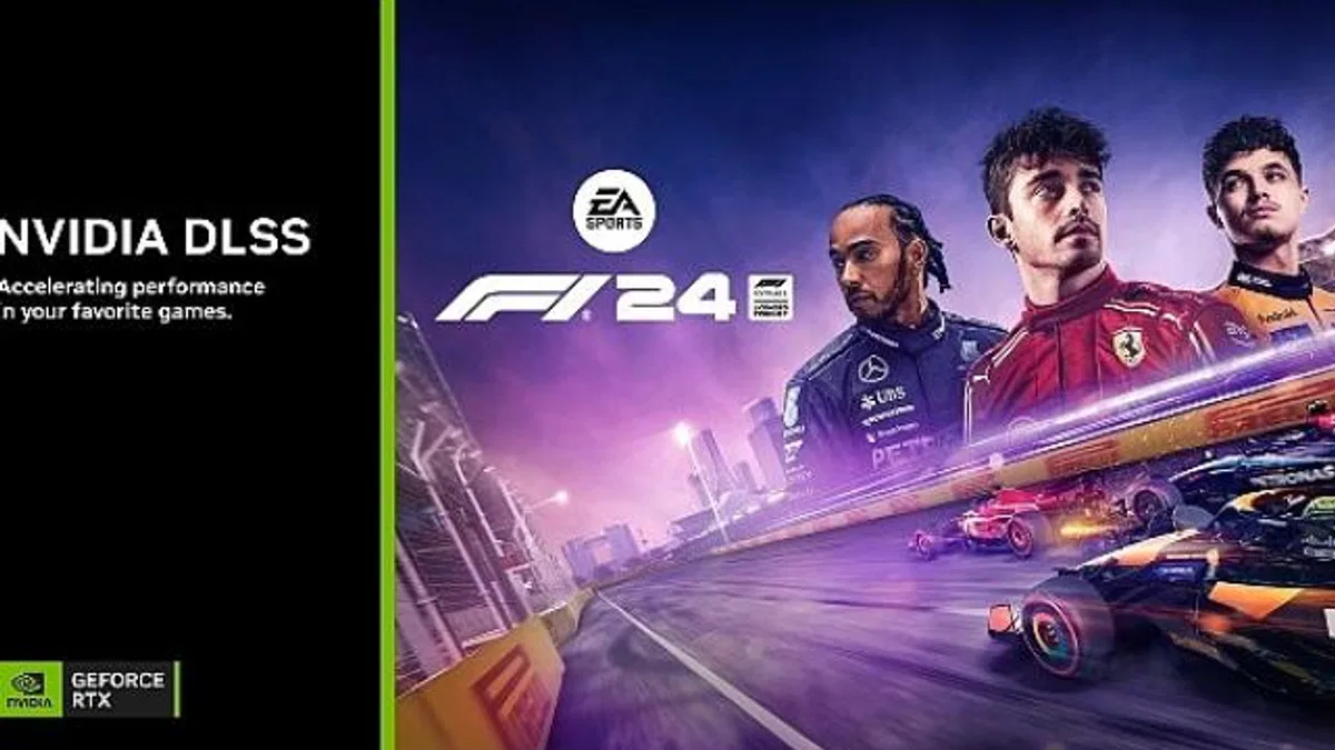 Işın izleme ve NVIDIA Reflex özellikli EA SPORTS™ F1® 24’te NVIDIA DLSS 3 ile süper hızlara çıkın