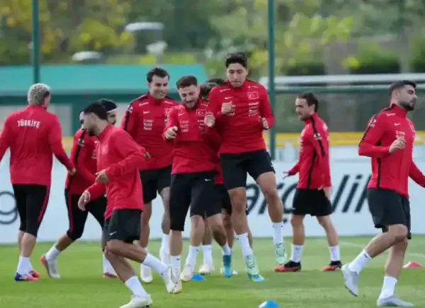 A millî takım belçika maçı hazırlıklarını tamamlayarak liège kentine gitti