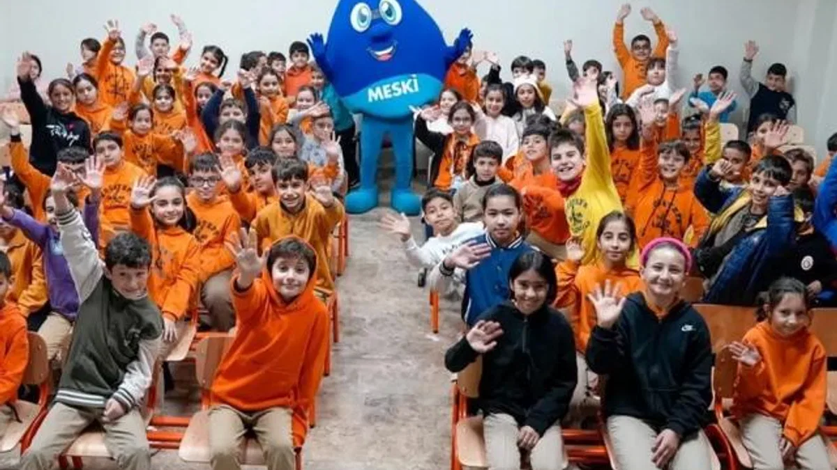 Mersin’de çocuklara su bilinci aşılanıyor