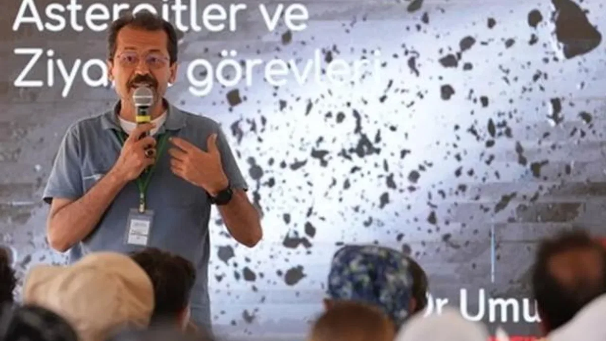 Denizli’de 5 bin kişi göğe baktı