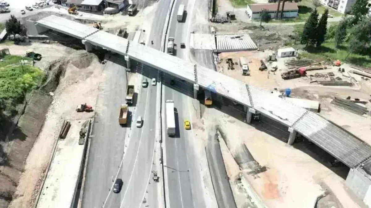 Kocaeli Başiskele Kavşağı’nda son viraj