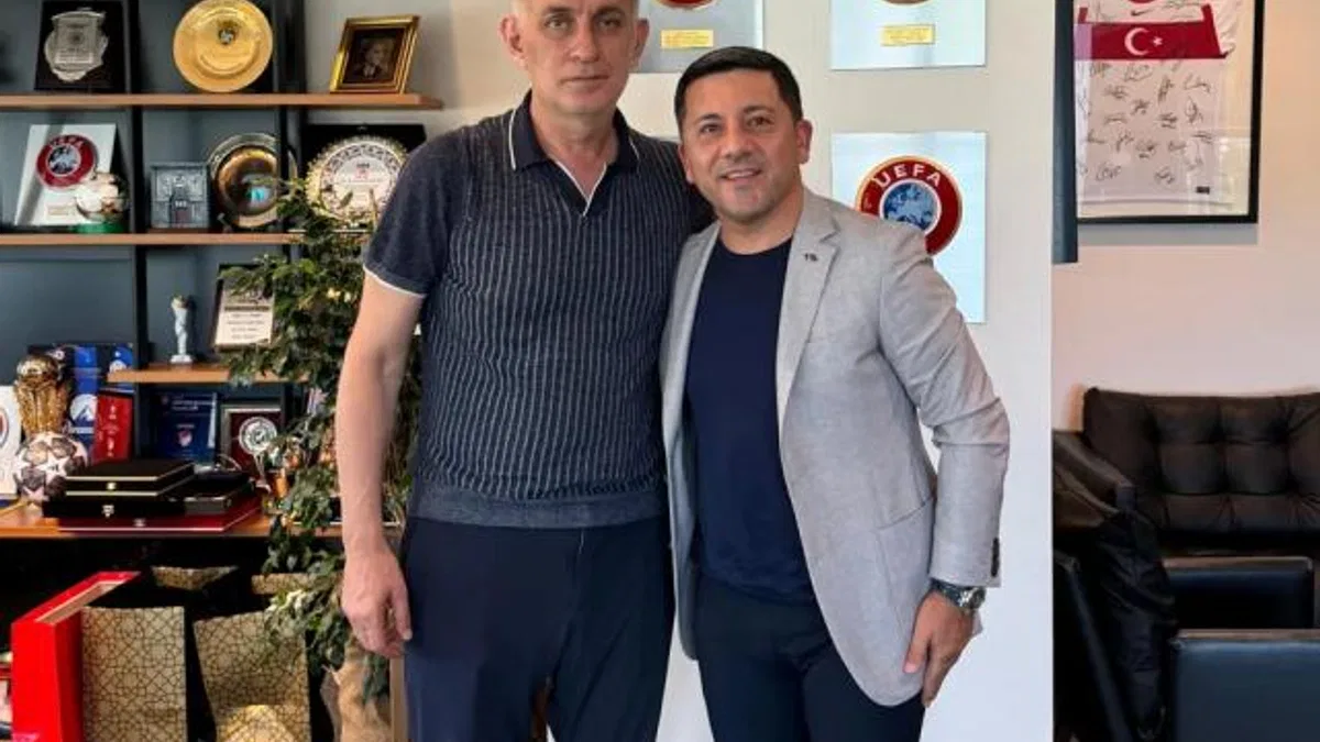 Arı’dan TFF Başkanı Hacıosmanoğlu’na ziyaret