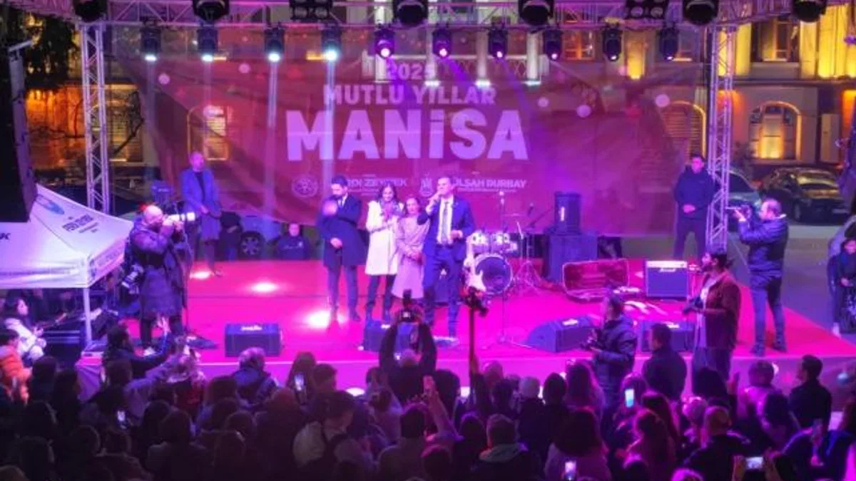 Manisa’da ‘yeni yıl panayırı’ coşkuyla açıldı