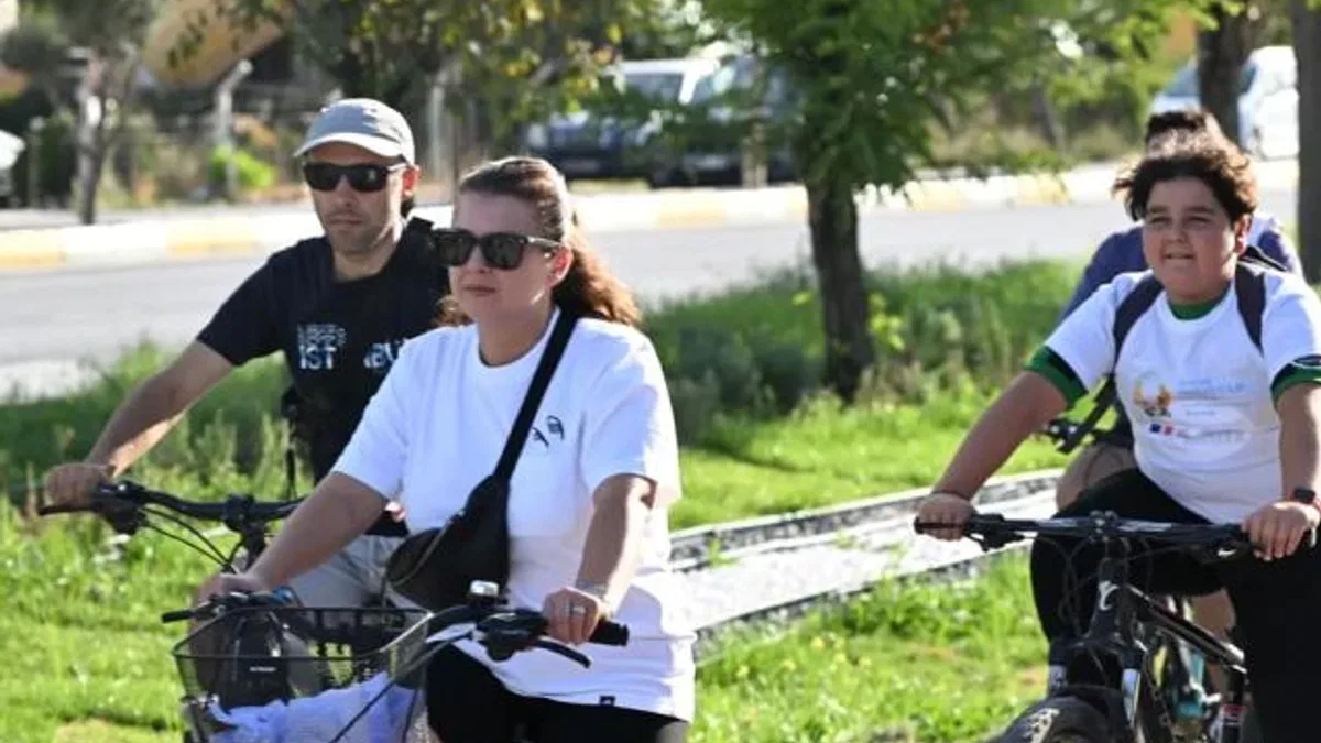 Manisa Akhisarlılar sağlıklı yaşama pedal çevirdi