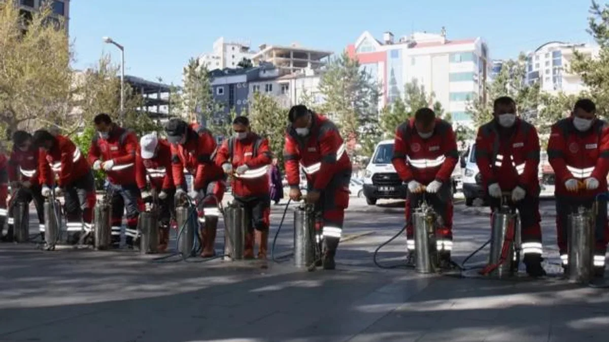 Kayseri Kocasinan’dan kapsamlı ilaçlama