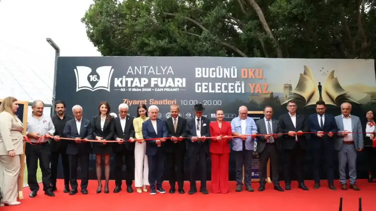 Antalya’da 16. Kitap Fuarı başladı