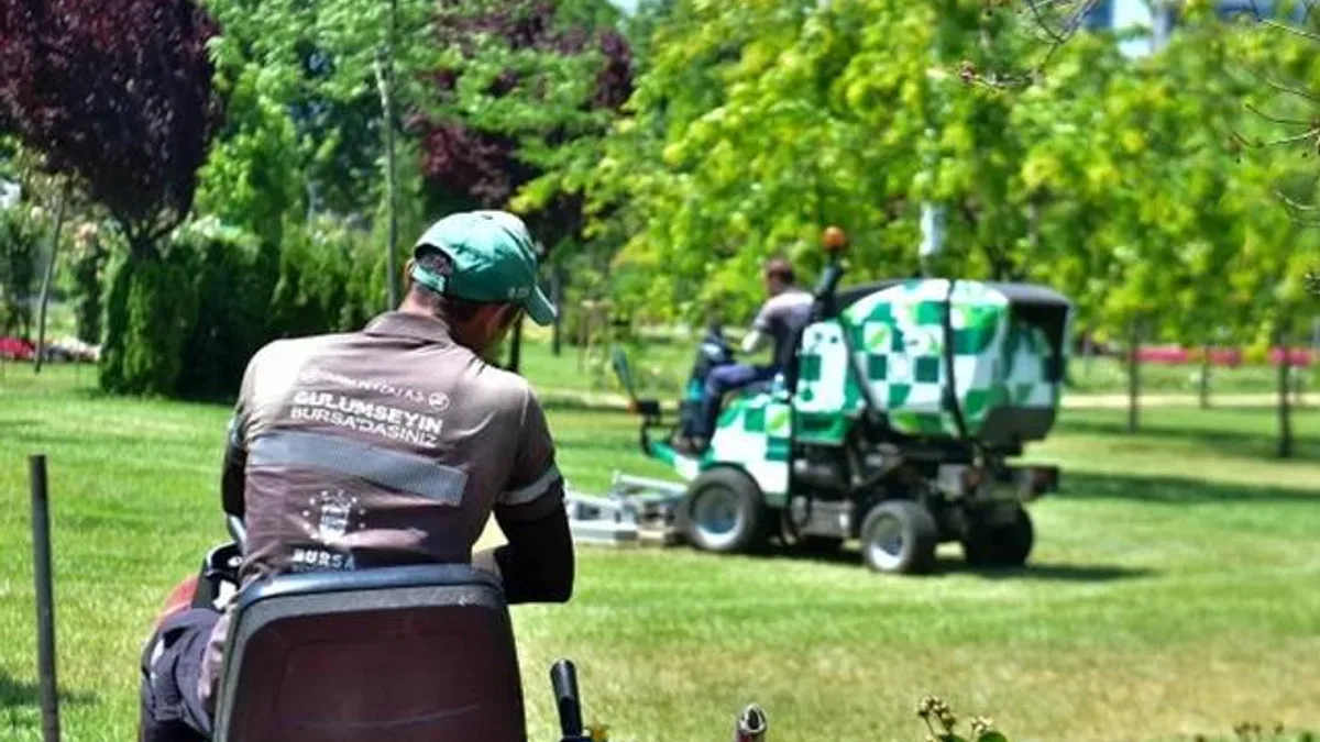 Bursa’da parklar yaza hazırlanıyor