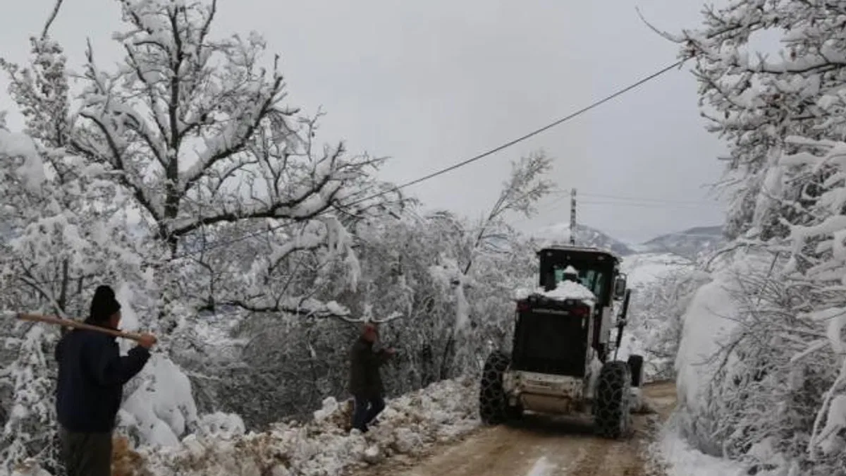 Artvin’de kar köylere ulaşımı kesti