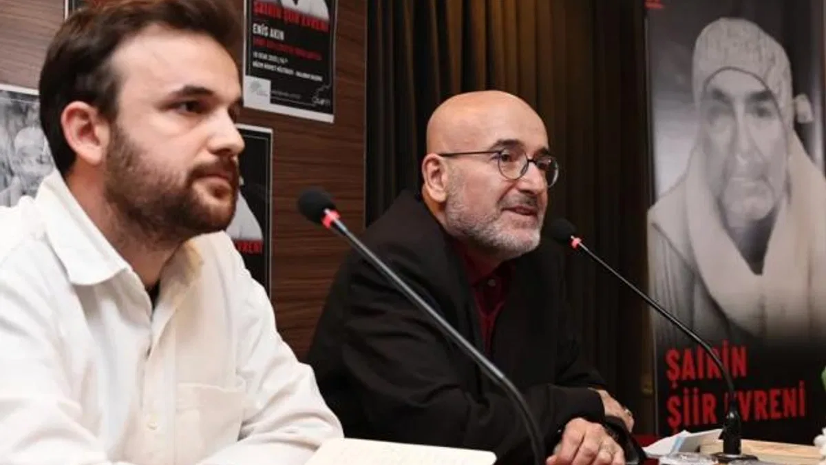Bursa Nilüfer’de Enis Akın ‘Şairin Şiir Evreni’ne konuk oldu