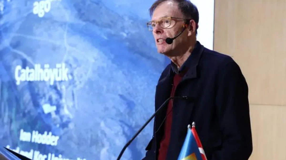 Konya’da SKAL üyeleri arkeolog Prof. Hodder’i ağırladı
