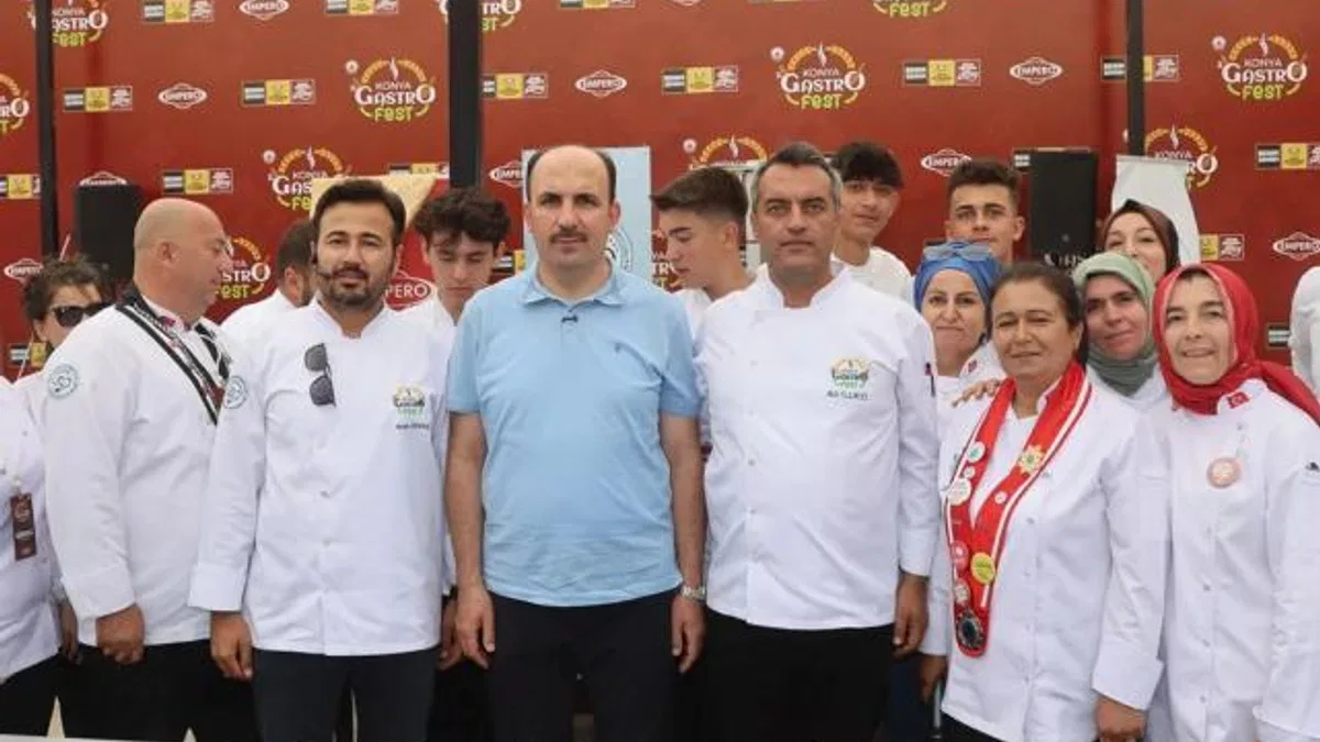 Konya Gastrofest yüz binlerce misafiri ağırladı