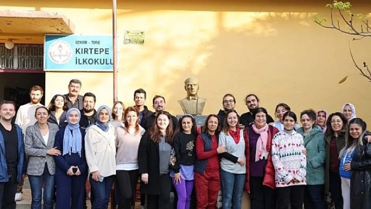 Depark’tan Anlamlı Dokunuş: Köy Okulunu Yenilediler