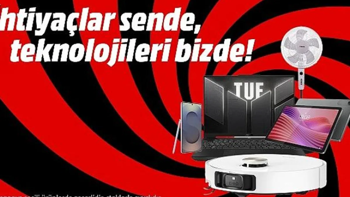 “İhtiyaçlar Sizde, Teknolojileri MediaMarkt’ta” Kampanyası ile teknoloji alışverişinin tam zamanı!