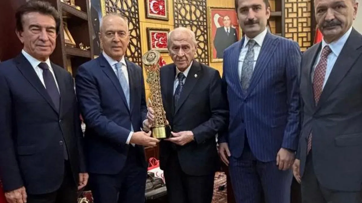 Türkiye Bisiklet Federasyonu’ndan Bahçeli’ye ziyaret