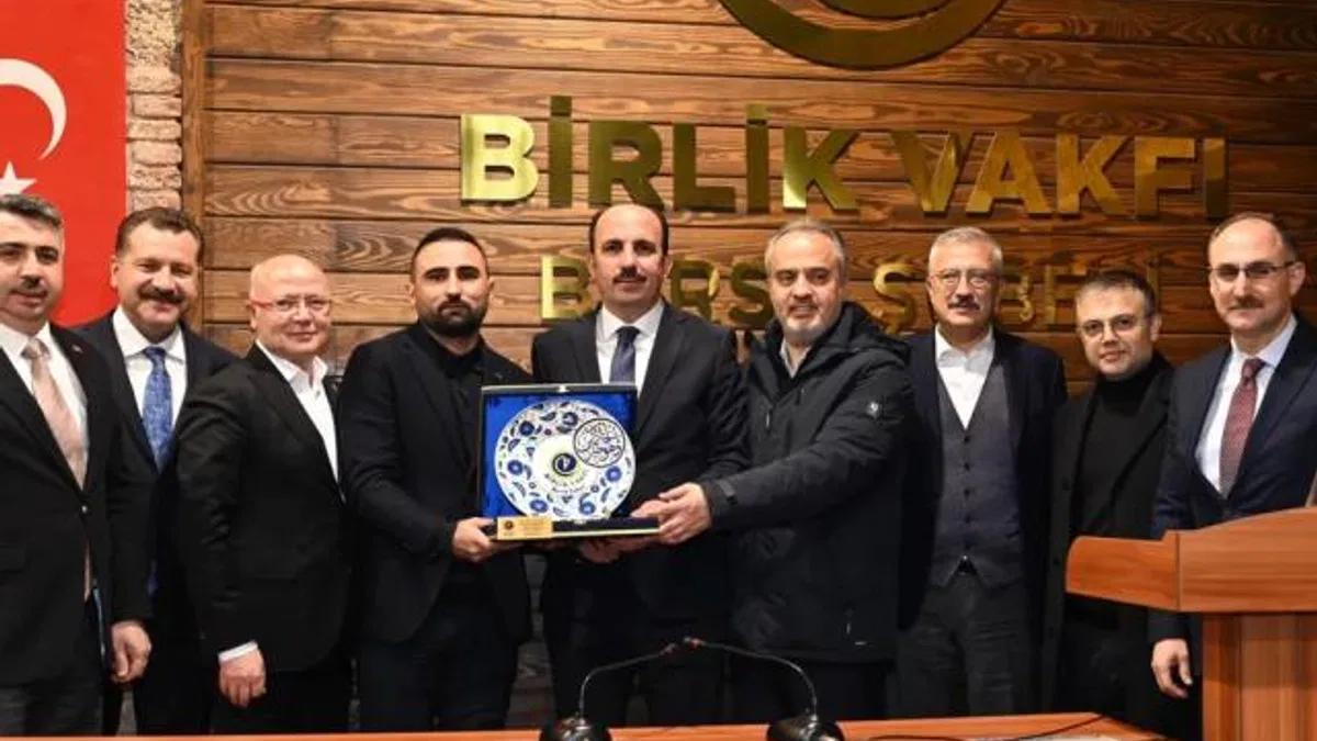Konya’nın Hatay’daki örnek çalışmaları Bursa’dan anlatıldı