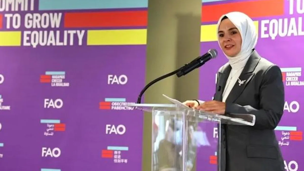 Bakan Göktaş kadınların küresel işgücünde yaşadığı zorlukları BM’de anlattı