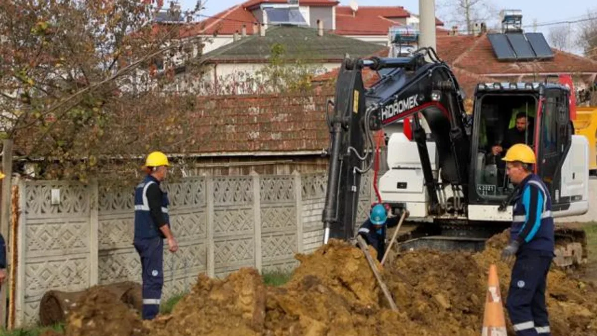 SASKİ, 2 bin 500 metrelik içme suyu hattı yenileniyor
