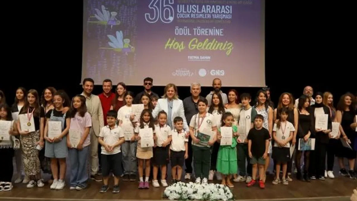 Uluslararası Çocuk Resimleri Yarışması’nda ödüller dağıtıldı