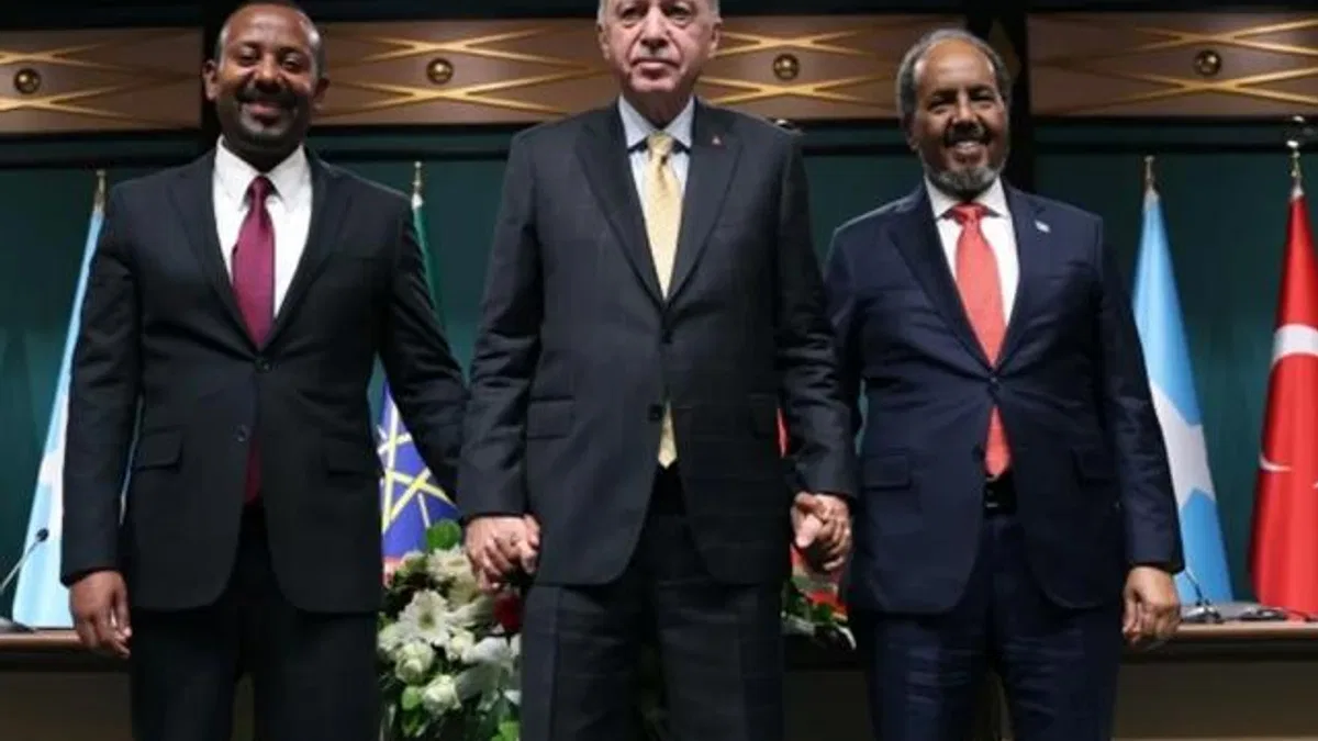 Türkiye arabulucu oldu.. Somali ve Etiyopya sorunları çözdü