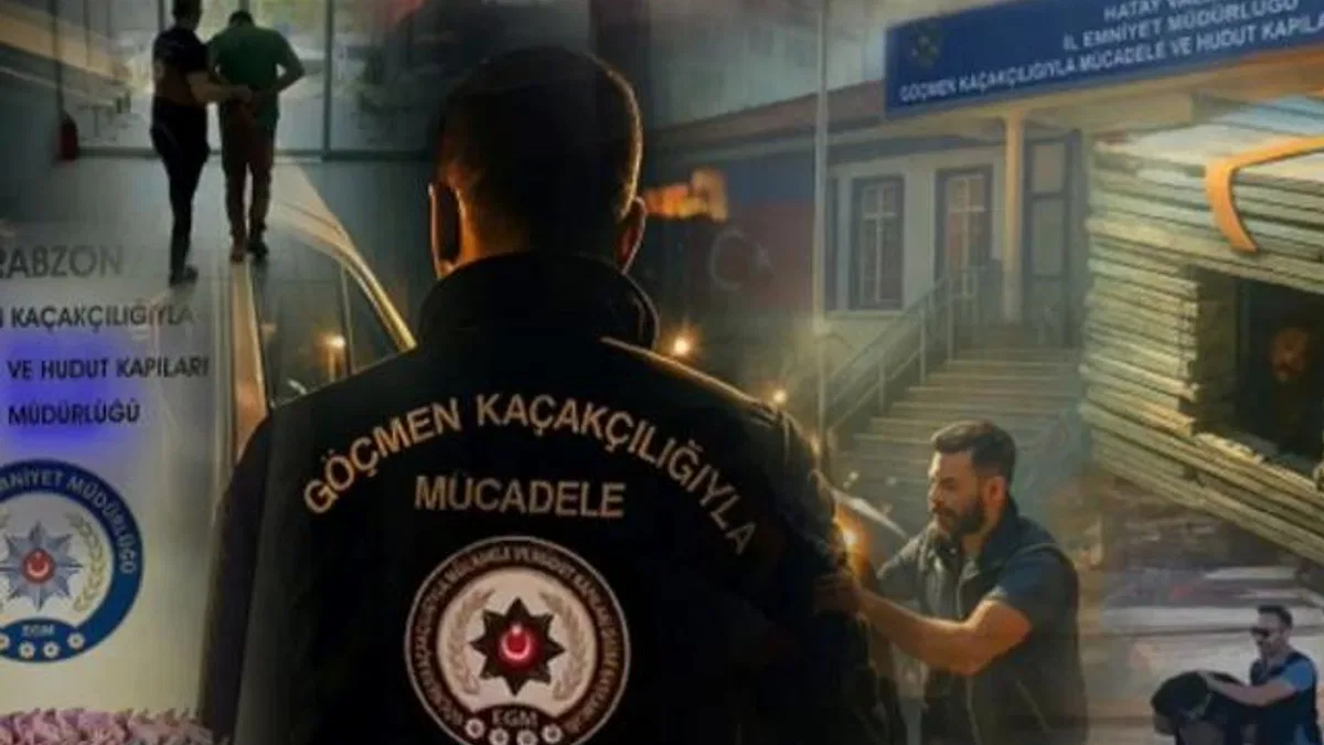 51 ilde düzensiz göçte 98 organizatör tutuklandı!
