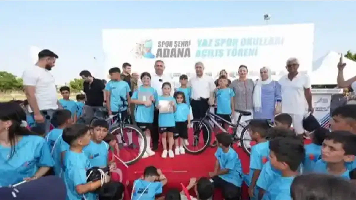 Adana’da Yaz Spor Okulları açıldı