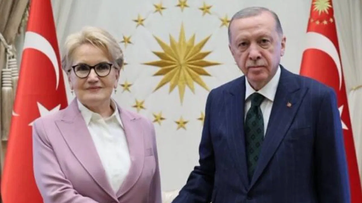 Erdoğan Akşener’i kabul etti