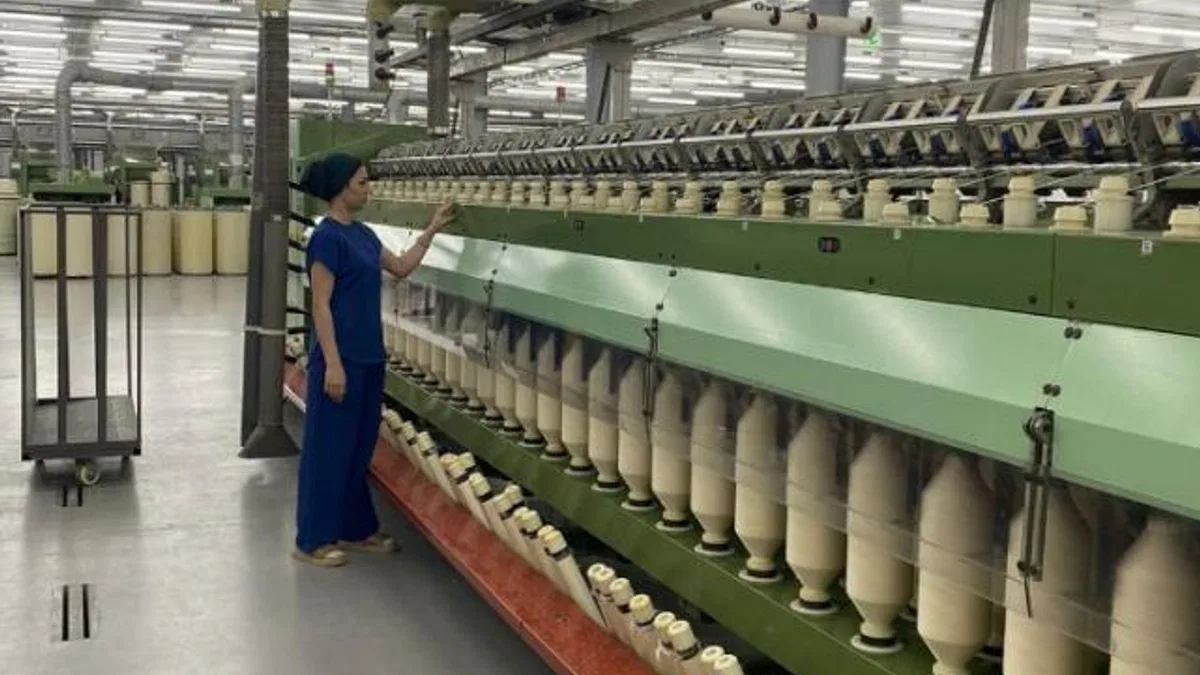 Bursalı’nın Türkmenistan’daki fabrikasında üretim başladı