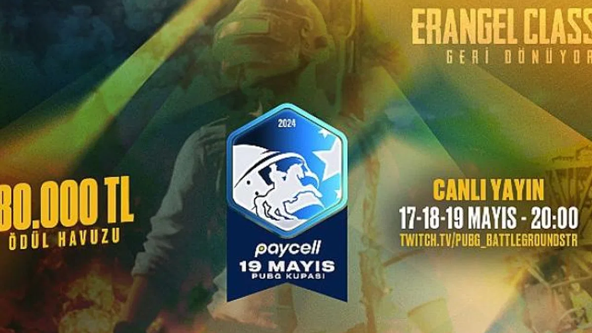 Paycell 19 Mayıs PUBG Kupası Başlıyor