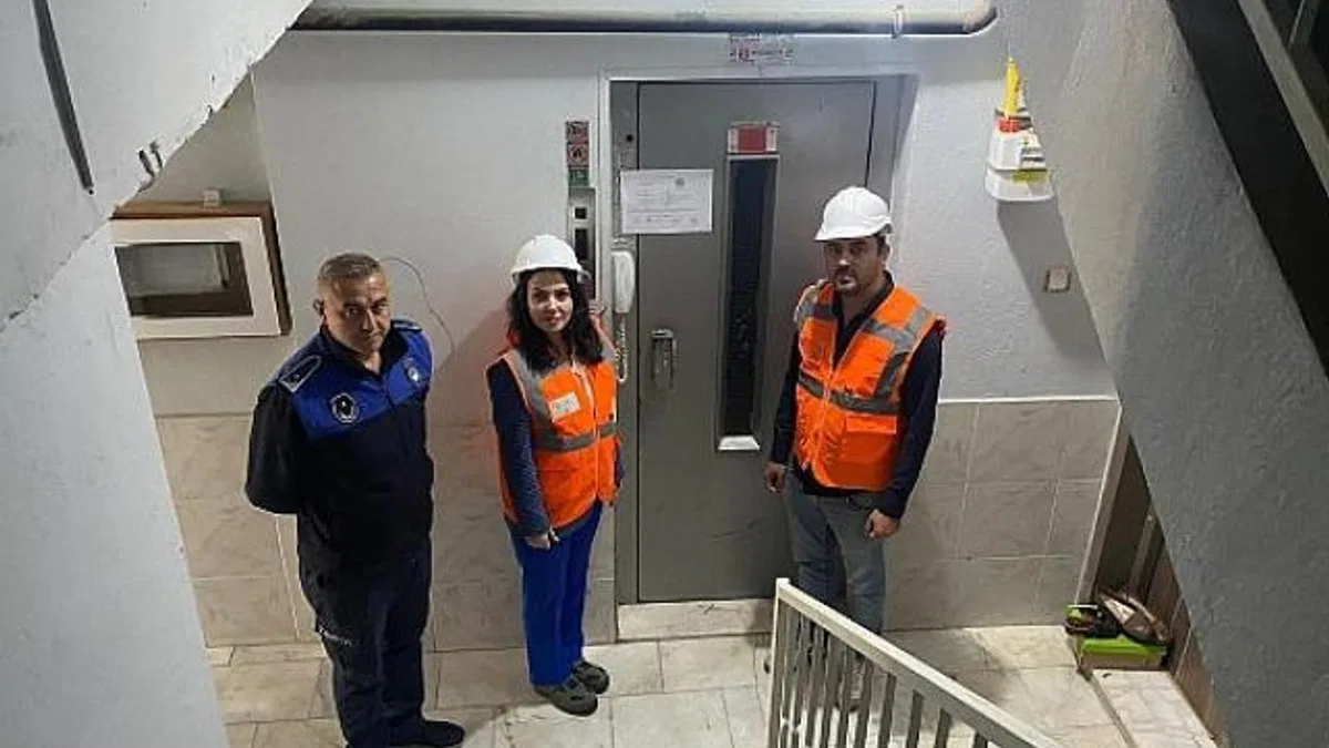 Ödemiş Belediyesi Asansörleri Denetliyor