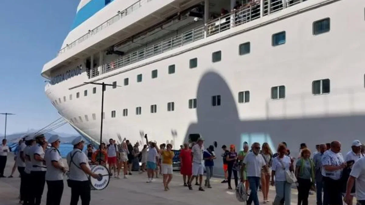 Kruvaziyer turizmde 2024 sezonunu rekor yolcuyla kapattı
