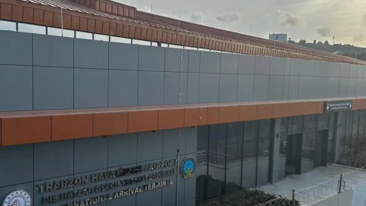 Trabzon Dış Hatlar Terminali açılışa gün sayıyor