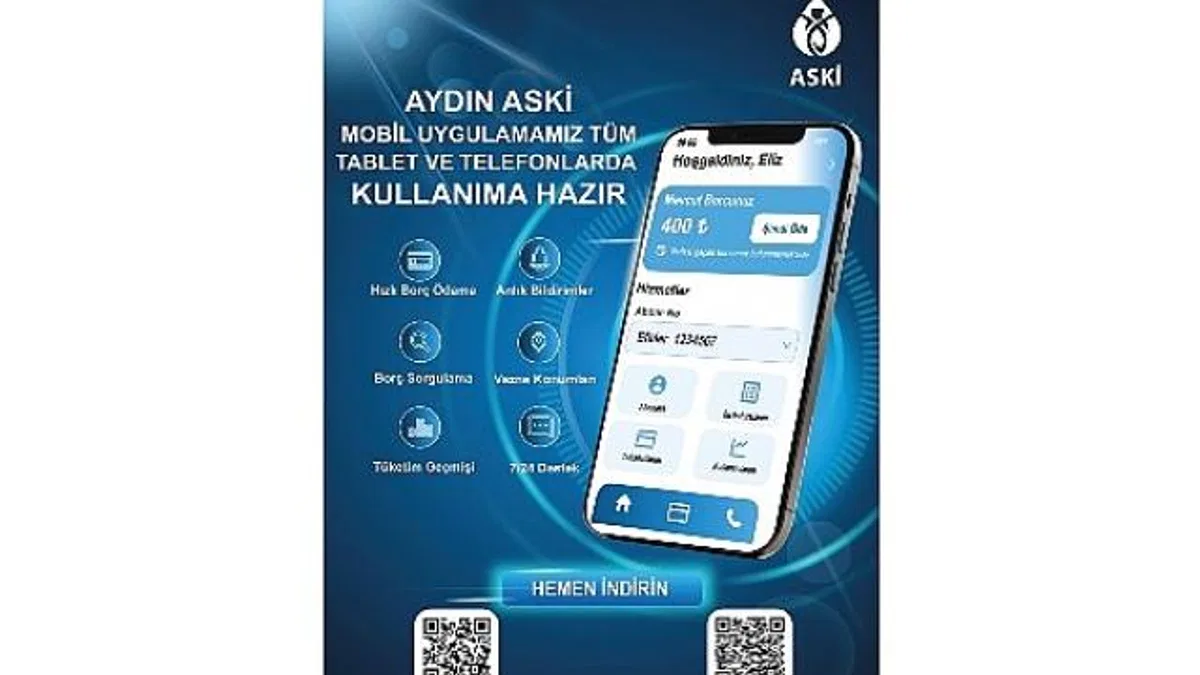 Başkan Çerçioğlu’ndan Dijital Hizmet Adımı: ASKİ Mobil Uygulaması Aydınlıların Hizmetinde