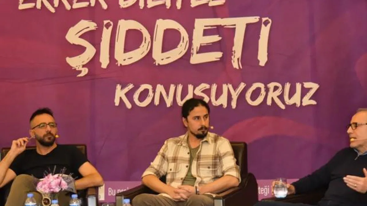 Bursa’da erkekler kadına şiddeti konuştu